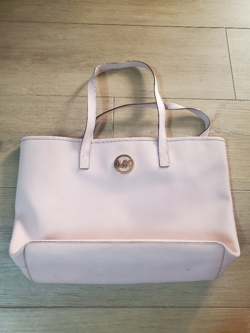 Michael Kors leather tote bag